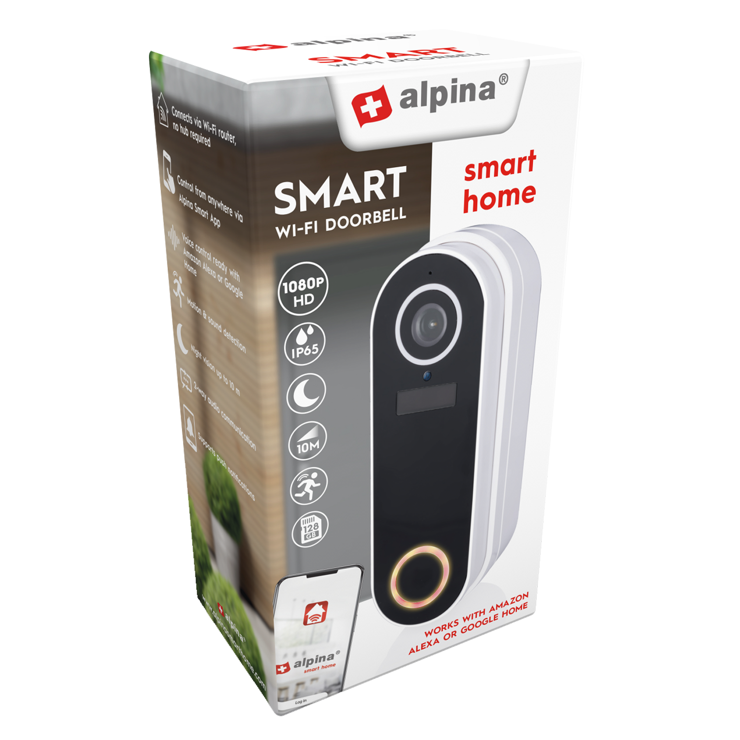 Smart Video doorbell (battery operated)